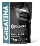 MLB18725310-Creatina Monohidratada Soldiers Nutrition 1Kg Pura Sem sabor