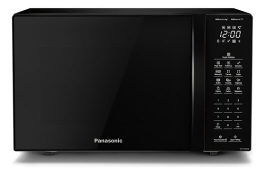 MLB22491295-Panasonic Microondas NN-ST66NBRU Black Glass 34L
