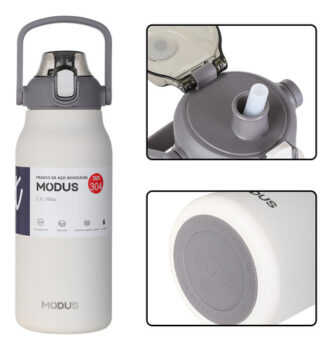 MLB23148389-Garrafa Térmica Inox Parede Dupla A Vácuo 1700ml