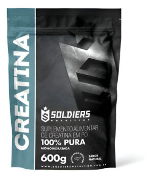 MLB26989230-Soldiers Nutrition Creatina Monohidratada 600g Performance Músculo Treino