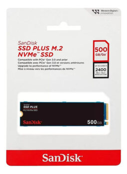 MLB32672706-SSD Sandisk Plus 500GB 2400mb/s