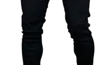 MLB3365565438-Calça Skinny Jeans Masculina com Elastano Lycra