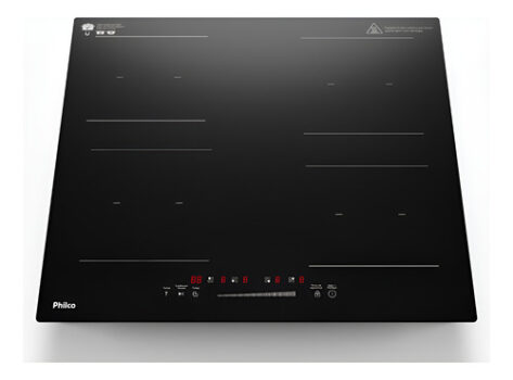 MLB36753783-Philco Cooktop De Indução Pctq1 Função Turbo 4 Bocas
