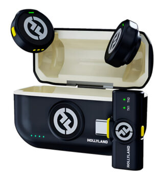 MLB38743514-Hollyland Lark M2 Microfone sem fio para iPhone/Android