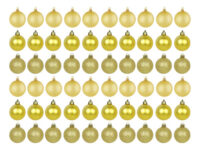 MLB3918857007-Kit 60 Bolas Natal 3cm Lisa Fosca Glitter