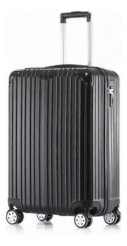 MLB39882081-Ygm Malas Mala 2040 Preto 55cm X 35cm X 25cm 10kg Abs Rodinhas 360 Leva Na Ca...