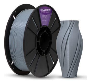 MLB42067081-Filamento Petg HF High Fluidity Cinza Claro 1kg