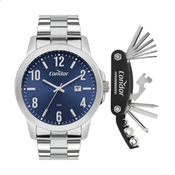 MLB45812953-Relógio Masculino Condor Prata