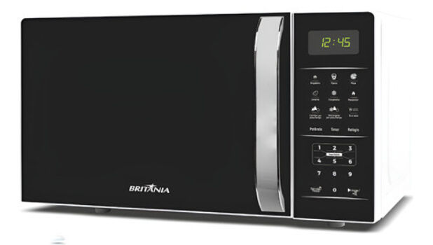 MLB47290851-Micro-ondas Britânia BMO23 De Bancada 20L Preto