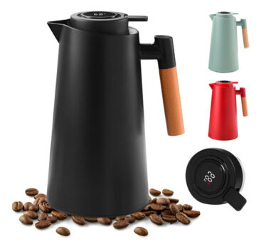 MLB4967167410-Garrafa Térmica 1 Litro com Termômetro LED