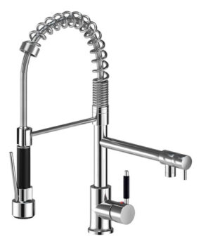 MLB50861895-Torneira Gourmet Bancada Aço Inox