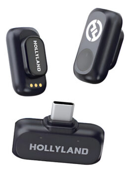 MLB51857731-Hollyland Lark A1 Mini USB-C Preto