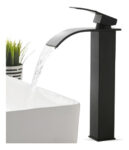 MLB54500061-Torneira Banheiro Monocomando Bica Alta Cascata
