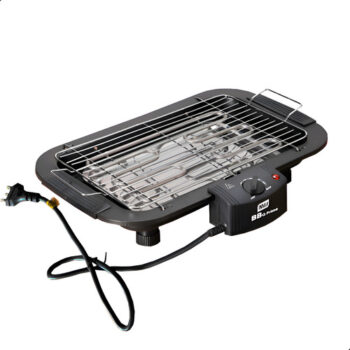 MLB58472282-Churrasqueira Elétrica Grelha Anti Fumaça 2000w Rotativa