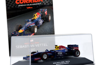 MLBU2948531587-Luppa Carros de Corrida Red Bull RB9 Vettel Miniatura Azul