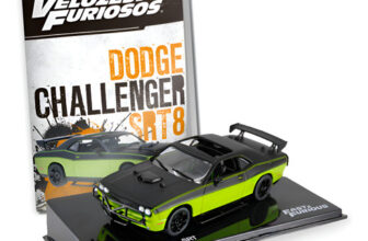 MLBU612275398-Luppa Velozes Furiosos Dodge Challenger SRT 1:43 Verde Negro