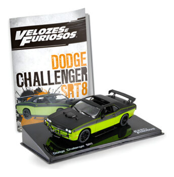 MLBU612275398-Luppa Velozes Furiosos Dodge Challenger SRT 1:43 Verde Negro