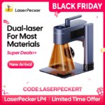1005005631246805-LASERPECKER LP4 Máquina de Gravação a Laser Dupla Portátil