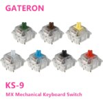 1005006091988869-110pcs Switches para teclado mecânico Gateron V3 PRO 3 pinos