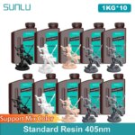 1005007002456394-Sunlu Resina Padrão 405nm para Impressora 3D 10kg