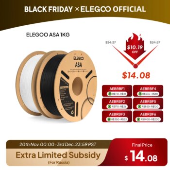 1005007339343387-ELEGOO Filamento ASA 1.75mm 1KG