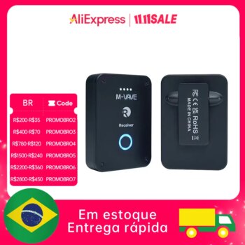 1005008666495648-M-VAVE WP-9 Sistema de Monitor de Fone de Ouvido Sem Fio