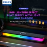1005009514287407-Philips SPA6109 Gaming Soundbar RGB Bluetooth 5.3 com Microfone