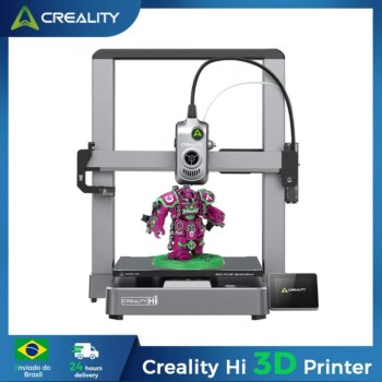 1005010072306936-Creality Hi Combo Impressora 3D Nivelamento Automático Multicor 500 mm/s