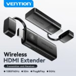 1005010169993010-Vention Extensor HDMI Sem Fio 1080p 50m 5G