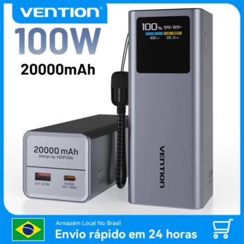 1005010271634816-Vention Power Bank 20000mAh PD 100W