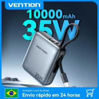 1005010271919923-Vention Power Bank Portátil 10000mAh PD 35W