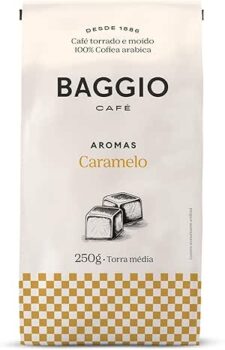 B075W7F9K7-Baggio Café Café Torrado e Moído Aroma de Caramelo 250g