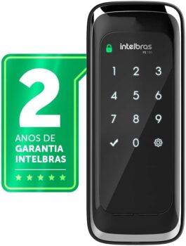 B076HWLP7P-Intelbras FR 101 Fechadura Digital de Sobrepor Touch Screen Preta