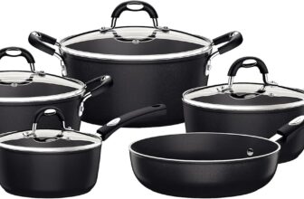 B076JJMP9S-Tramontina Mônaco Jogo Panelas Alumínio Antiaderente Starflon Premium Preto