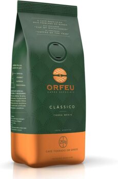 B077L5XB3R-Orfeu Café em Grãos Clássico 250g 100% Arábica Torra Média
