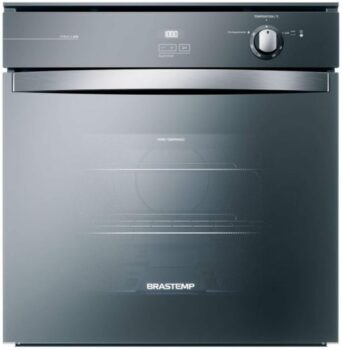 B07C7NT7P3-Brastemp Forno de Embutir a Gás BOA84AR 78L Inox com Grill e Timer Touch