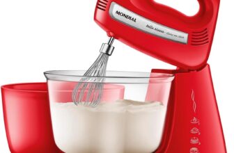 B08HVY4F62-Mondial Pratic Due B-45-R 400W 220V Vermelha