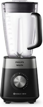 B08TLM8GDQ-Philips Walita Série 5000 RI2242 Liquidificador Preto 1200W
