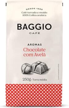 B08VKMBSNT-Baggio Café Torrado e Moído Aroma de Chocolate com Avelã 250g