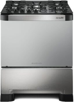 B09FBQS8C2-Mueller Decorato Vetro Inox Bivolt Fogão 5 Bocas Mesa Vidro