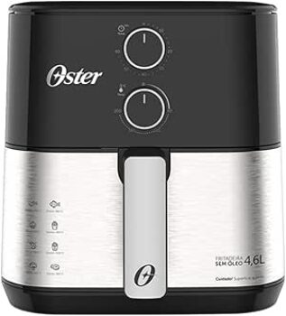 B0B72QZXCC-Fritadeira Sem Óleo Oster OFRT520 Preto 127V