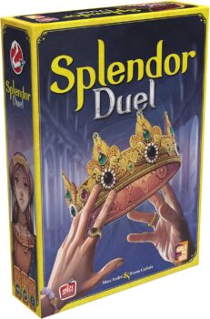 B0BPF3VDQV-Splendor Duel Jogo de Tabuleiro 2 Jogadores 30 Minutos
