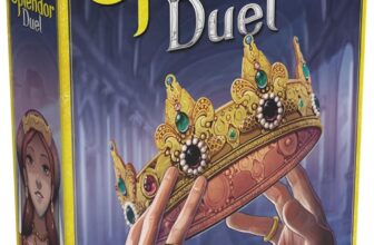 B0BPF3VDQV-Splendor Duel Jogo de Tabuleiro 2 Jogadores 30 Minutos