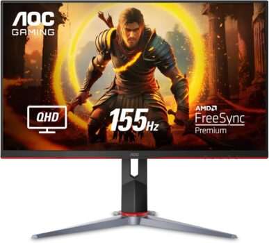 B0C6FHZW5C-AOC Q27G2 Monitor Gamer 27" 155Hz QHD 1ms FreeSync Premium