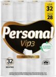 B0C75GP7VP-Personal Papel Higiênico Vip Folha Tripla 32 Rolos De 20M