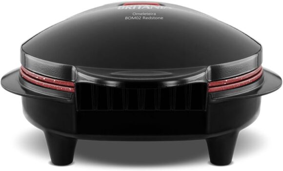 B0CWLMCJD6-Britânia Omeleteira Bom02P Antiaderente Redstone 750W