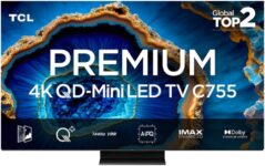 B0D4MPBXQV-TCL C755 TV QD-Mini LED 4K 144Hz Google TV 75 Polegadas