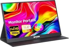 B0D6DT84JD-Bettdow Monitor Portátil 15.6'' FHD 1080P com USB-C/HDMI