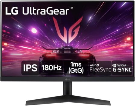 B0D8DPT7ZY-LG UltraGear 24GS60F-B Monitor Gamer 24" IPS Full HD 180Hz 1ms