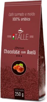 B0DGY2RPH1-Café Italle Café Torrado e Moído Aromatizado Chocolate com Avelã 250g